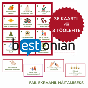 Lihtmineviku vestluskaardid. Mida sa pühade ajal tegid?