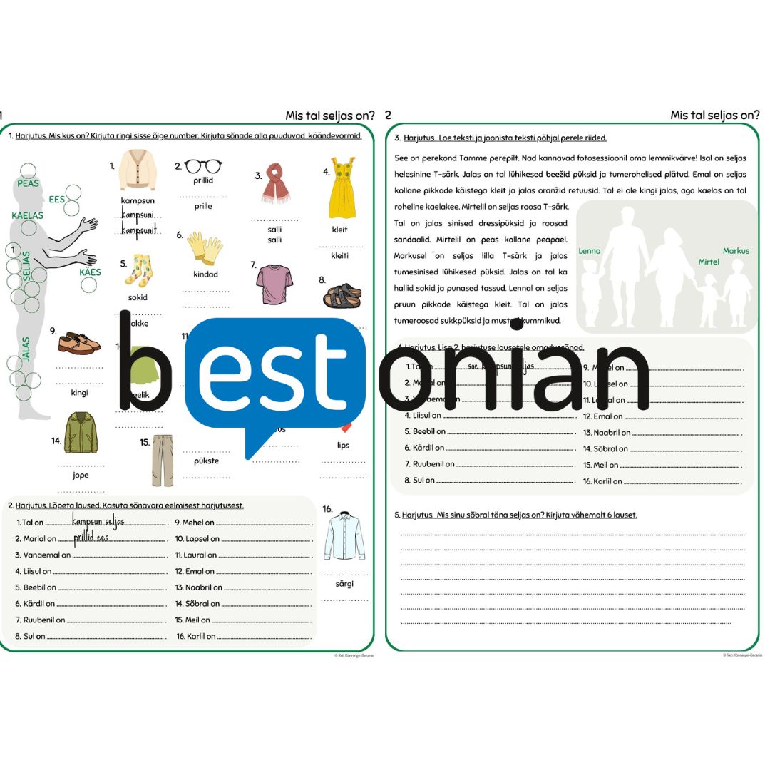 Riietumine. Kohakäänded - Image 2