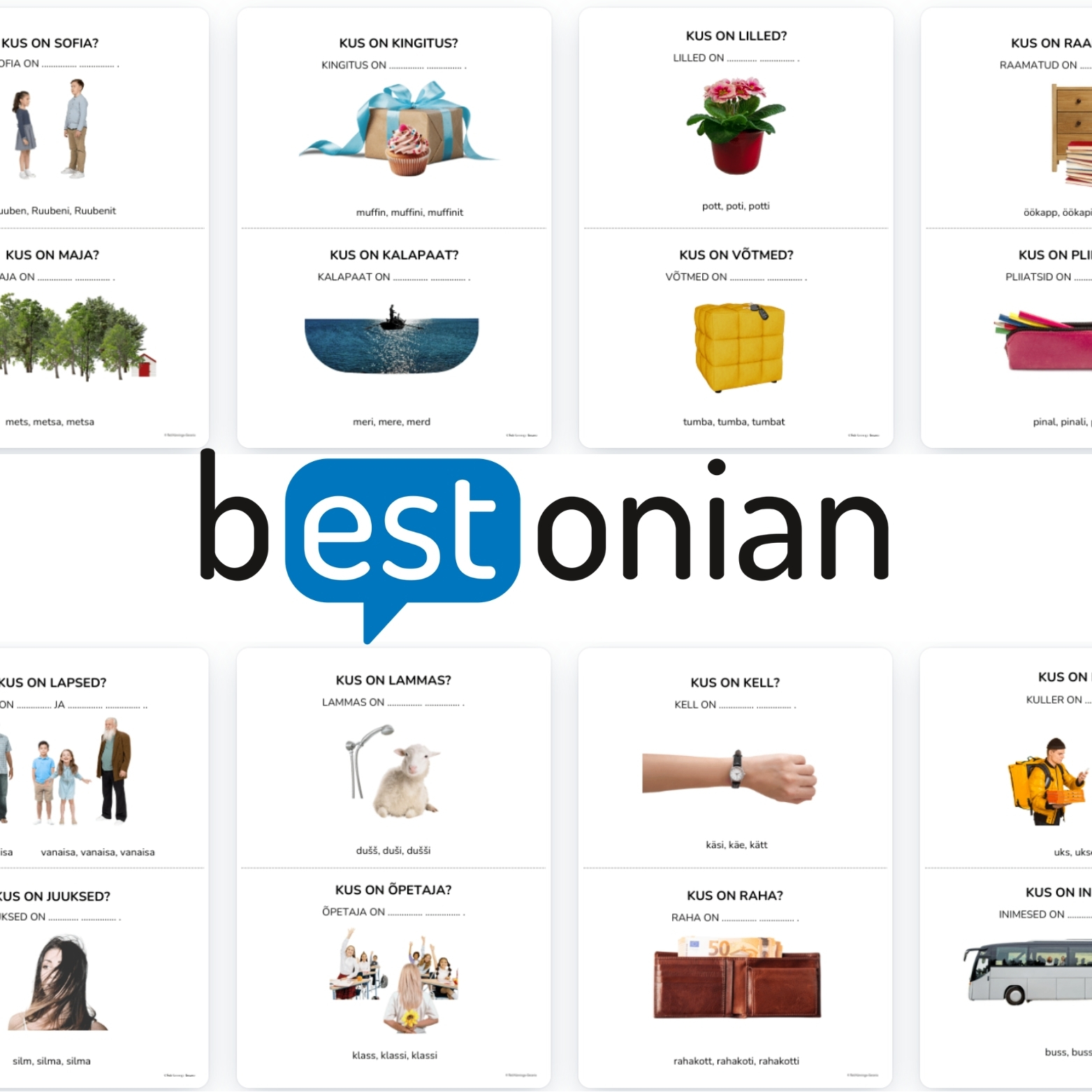 Tagasõnad (peal, all, ees, taga, sees, kõrval, kohal, vahel) - Image 3