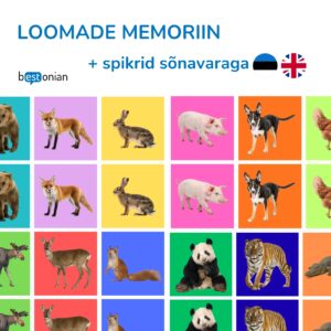 Loomade memoriin (eesti-inglise)